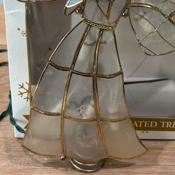 Anthropologie Illuminated Angel Tree Topper - Picture 12 of 17